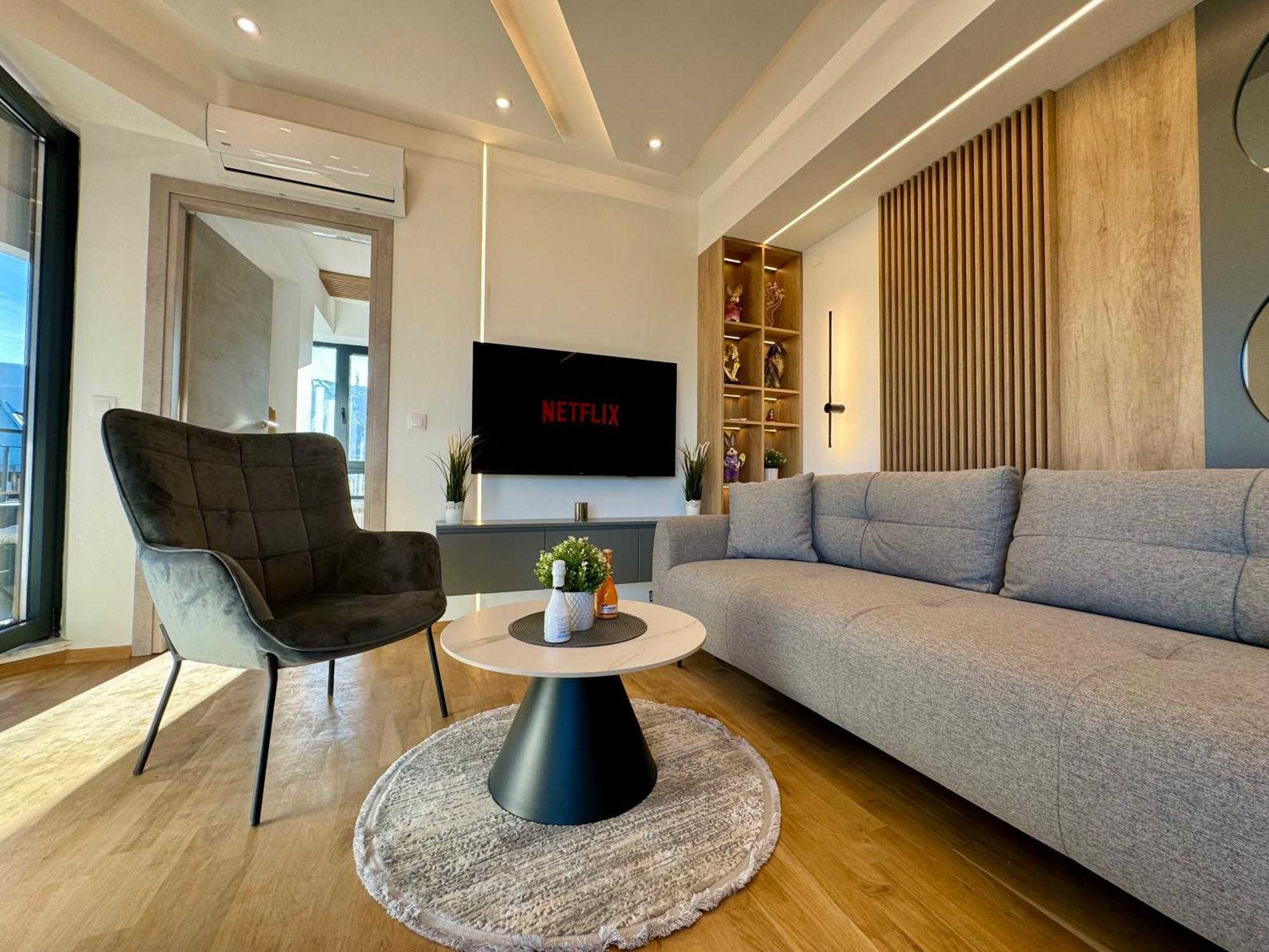 Maria Luxury Apartment スコピエ エクステリア 写真